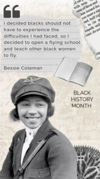 black history month template