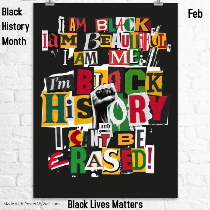 Black history month Template | PosterMyWall