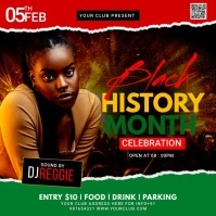 Black history month Iphosti le-Instagram template