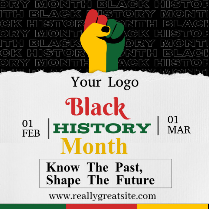 Black history month Template | PosterMyWall