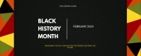 Black History Month Twitch Profile Banner template