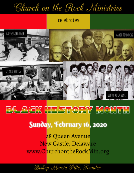 Black History Month Template PosterMyWall