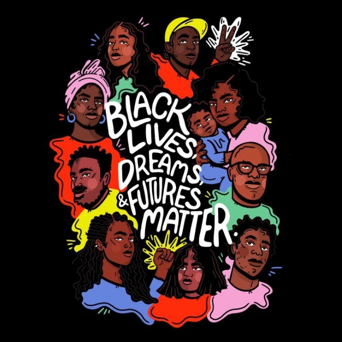Black History Month Logo template