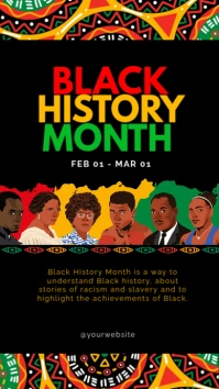 Black History Month template