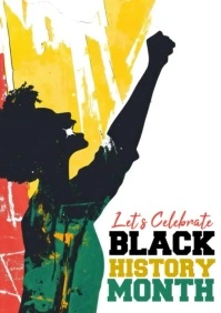 Black History Month A4 template