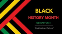 Black History Month Digital Display (16:9) template