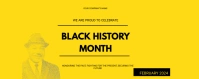 Black History Month Twitch-Banner template