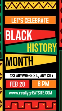 Black history month template