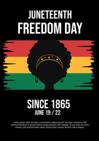 Black History Month A3 template