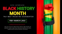 Black History Month Twitter Post template