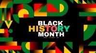 BLACK HISTORY MONTH 数字显示屏 (16:9) template