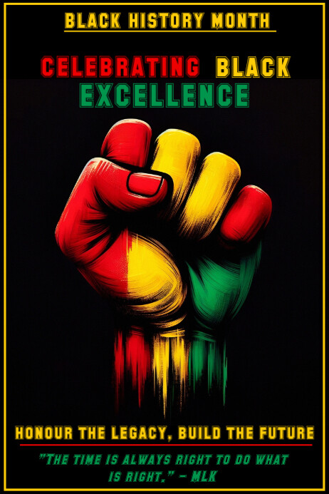Black history month Template | PosterMyWall
