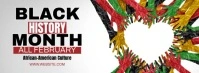 Black History Month Facebook Cover Ikhava Yesithombe se-Facebook template