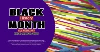 Black History Month Facebook Event Cover template