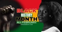 Black History Month Facebook Event Cover template