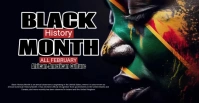 Black History Month Facebook Event Cover template