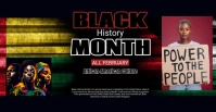 Black History Month Facebook Group Cover template