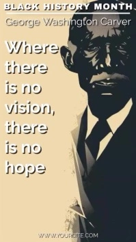 black history month flyer,  W.E.B. Du Bois (1 Instagram-verhaal template