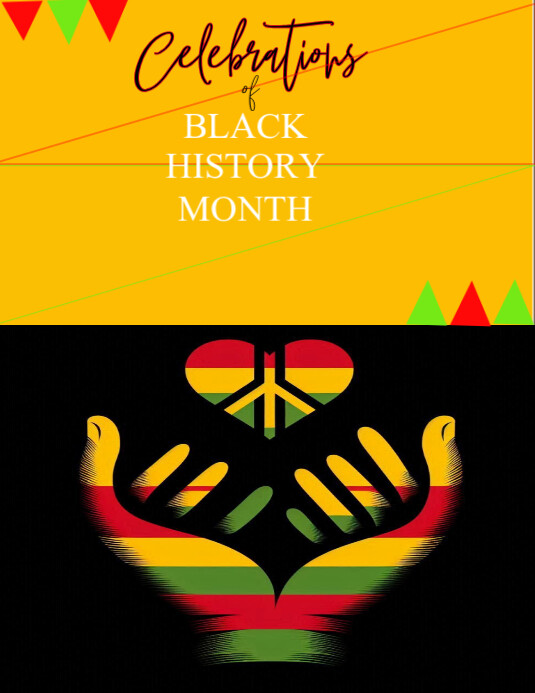 Black History Month Flyer Template PosterMyWall