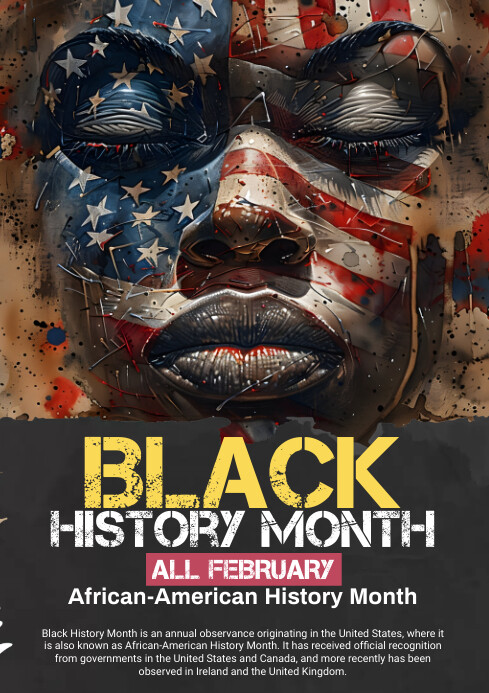 Black History Month Flyer Template | PosterMyWall