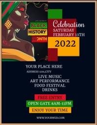BLACK HISTORY MONTH FLYER DESIGN Template | PosterMyWall