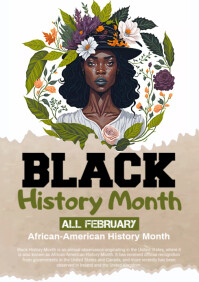 Black History Month Flyer Template | PosterMyWall