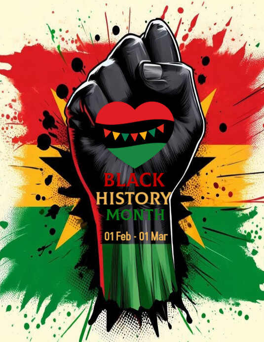 Black History Month Flyer Template 2025 PosterMyWall