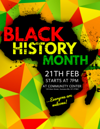 Create Black History Month Flyers In Minutes Postermywall