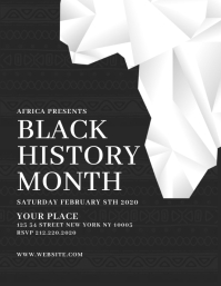 Black History Month Flyer Template | PosterMyWall