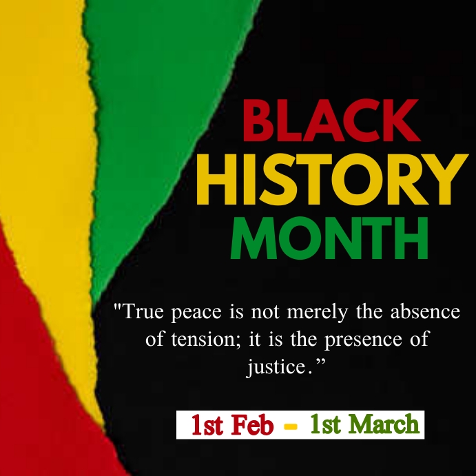 Black History Month Instagram Post. Template | PosterMyWall