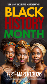 Black History Month Instagram Story template