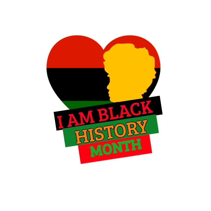 black history month logo,black history month template