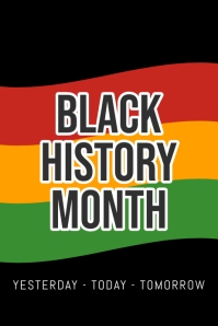 Black History Month Poster Template | PosterMyWall
