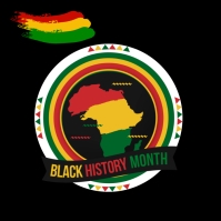 Black history month poster design template | PosterMyWall