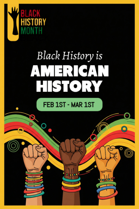 Black History Month Poster Template | PosterMyWall
