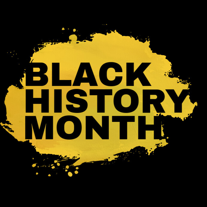 Black history month poster template PosterMyWall