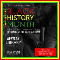 Black History Month Flyer Template Free from d1csarkz8obe9u.cloudfront.net