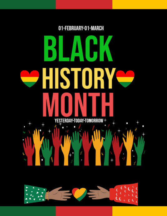 Black History Month template 2026 | PosterMyWall