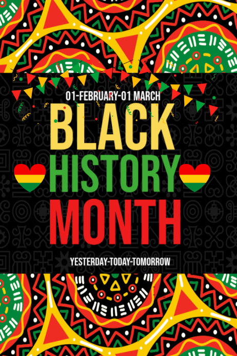 Black History Month template 2026 | PosterMyWall