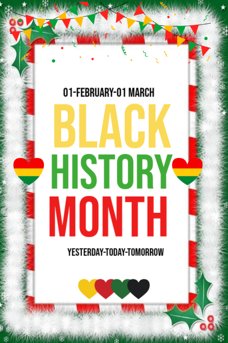 Black History Month template 2026 | PosterMyWall
