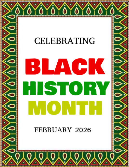 Black history month template 2026 PosterMyWall