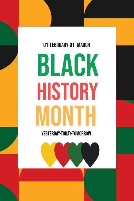 Black History Month template 2026 | PosterMyWall