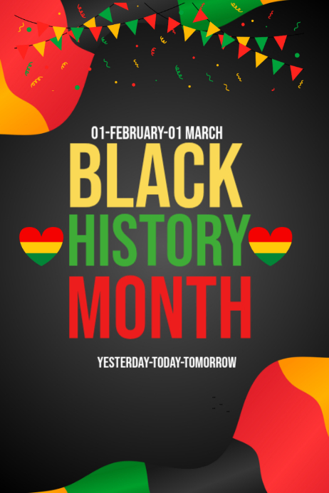 Black History Month template 2026 | PosterMyWall