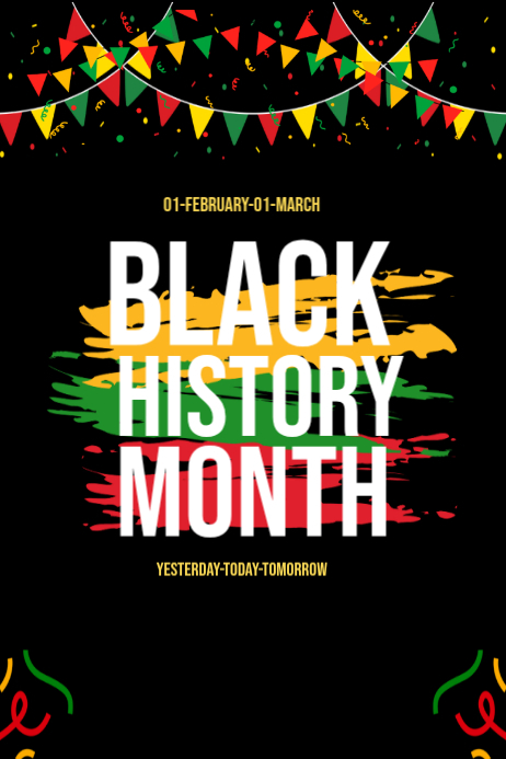 Black History Month template 2026 | PosterMyWall