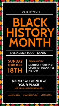 Black History Month Template Isimo se-WhatsApp