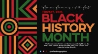 Black history month template Umbukiso Wedijithali (16:9)