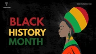 Black History Month Twitter post template