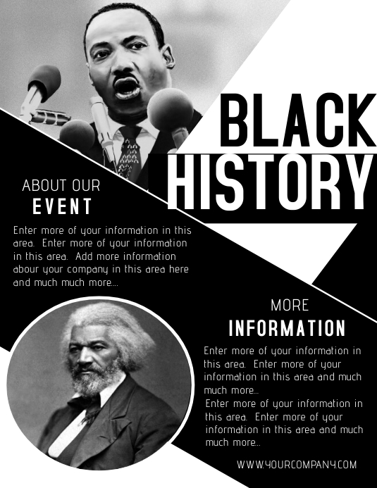 Black History Flyer Template black-history-flyer-template