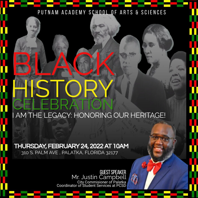 Black History Program Template PosterMyWall Black History Program Template PosterMyWall