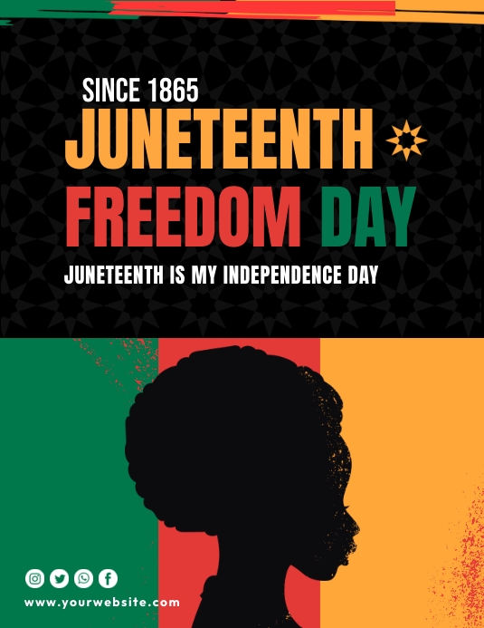 Black history5 Pamflet (VSA Brief) template